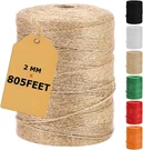 805FT Natural Jute Twine String, Bulk Hemp Rope Cord For Crafts Garde. Fixed Price $9.75.