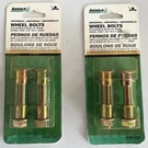 2-PACKS Universal Lawnmower Wheel Bolts ASB-225 4 Total-fits Hub 1/8" 2". Fixed Price $14.20.