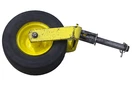 #am 117743 101883 John Deere F1145 F960 F935 Mower 72" Deck Castor & Tire. Fixed Price $289.00.