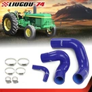 Radiator Set Upper Lower And Bypass Blue Fit For John Deere Models. Fixed Price $30.90.