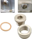 Fzjdsd 12MM Kit Steel Bung & Plug + Washer Transmission Sump Drain.... Fixed Price $17.17.