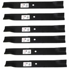 (6) 6180 Rotary 60'' Blades Compatible With Hustler Mower 793794, 794685. Fixed Price $92.99.