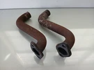Oem John Deere Rh And Lh Muffler Exhaust Pipes Tubes GX24187 GX24188. Fixed Price $25.00.