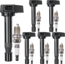 UF242 Ignition Coil Pack And Iridium Spark Plug Set Of For Acura Cl Tl 3.2L V6. Fixed Price $69.99.