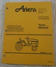 Ariens 931011 931012 931013 931014 931018 931017 Yard Tractor Parts Manual. Fixed Price $39.99.
