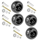Caltric 103-7363 109-2098 116-9981 1037363 1092098 Deck Wheel For Exmark Qty 4. Fixed Price $35.00.
