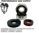 Crankshaft Bearings & Seals Fits Husqvarna 150BT 350BT 150BF, 350BF Blowers. Fixed Price $26.95.