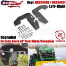 GXH24760 GXH24761 Mounting Bracket For John Deere 46" Front Blade /snowplow Us. Fixed Price $68.63.