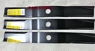 Set 3-54" Xht Pro Lowlift Mower Blades Fit Kubota K5351-34342 RCK5422BX. Fixed Price $61.90.