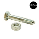 10PK 918 Rotary Shear Pins & Nuts Compatible With Ariens 532005, 53200500. Fixed Price $14.99.