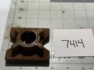 Oem Toro 104-1007 Blade Retainer For Walk Behind Recycler Mower (#7414). Fixed Price $13.00.