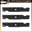 3PK Mower Blades For Husqvarna Ayp 532187256 High Lift 54" Cut. Fixed Price $32.87.