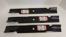 QTY-3 18" Oregon 91-622 Notched Air-lift Blade Fits Scag 482878. Fixed Price $35.95.