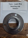 New Oem Genuine Toro Lawn Boy Wheel Horse Gilson Bearing Cup Part Number 705651. Fixed Price $16.95.