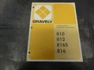 Gravely 810 812 816S Tractor Owners Manual 20880L2. Fixed Price $12.00.