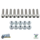 Mower Blade Bolt Nut 10-24 Pack Of Fits Walker F202 Shear Screw F002. Fixed Price $8.95.