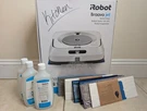 Irobot Braava Jet M6 Mop- White. Complete Setup!. Fixed Price $70.00.