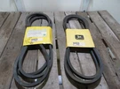 Original Equipment John Deere V-belt M72987. Fixed Price $95.00.