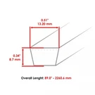Caltric Transmission Belt For John Deere L105 L107 L108 L110 L111 L118 L120 130. Fixed Price $23.24.