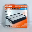 Fram Extra Guard Engine Air Filter Car CA9997 New. Fixed Price $12.99.