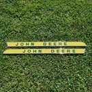 Usa Made John Deere 2510 2520 3010 3020 4010 4020 Emblem Name Plate Pair AR28048. Fixed Price $359.00.