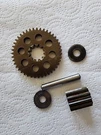 Tuff Torq TUF187Q0833500 Reduction Gear With TUF187Q0833340 Pinion Used 45HR. Fixed Price $27.99.