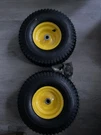 (set Of 2) 15X6.00-6 Tires & Wheels 4 Ply For Lawn Garden Mower Turf. Fixed Price $84.96.