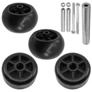 Caltric TCU34060 TCU27152 UC28193 TCA22703 Deck Wheels Kit For John Deere. Fixed Price $46.99.