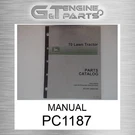 PC1187 Manual Fits John Deere (surplus Open Box). Fixed Price $40.08.