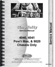 Simplicity 4040 4041 Power Max 9020 Lawn & Garden Tractor Service Repair Manual. Fixed Price $32.99.