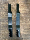 Oregon 95-402 602 Hi-lift Gator Blades 21-3/4 2PK For Craftsman Husqvarna Poulan. Fixed Price $31.46.
