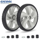 Set 12X1.75" Plastic Rear Lawn Mower Wheels For Arnold 490-324-0002, 1/2" Bore. Fixed Price $26.99.