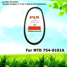 For Mtd 754-0101A Troy-bilt Yardman 35 V-belt By Pix P-9540101A. Fixed Price $17.59.