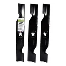 Maxpower 561735B Blade Set For Many 48 In. Cut Craftsman, Husqvarna, Black. Fixed Price $65.87.