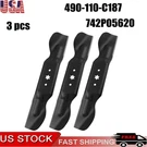 3PCS High Lift Blade 60" For Cub Cadet ZT2 ZT3 742P05620 742-05620 490-110-C187. Fixed Price $56.99.