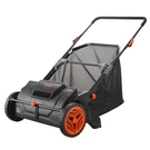 Vevor Lawn Sweeper Push Leaf Grass Collector 21" - Black. Fixed Price $91.00.