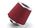Rtunes Racing Universal Clamp-on Air Filter, Standard Cone, 3", Red. Fixed Price $30.35.