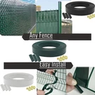 250FT Outdoor Chain Link Fence Privacy Tape, Bracket, Brass Fastener Gate Yard. Fixed Price $33.97.
