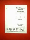Gilson RE8E RE11E Rear Engine Riding Mower 52106A 52107A 52108A Parts Manual. Fixed Price $7.00.