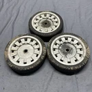 Yard Machines Push Lawn Mower 11A-086D062 Front & Rear Wheels 634-0020. Fixed Price $20.00.