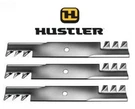 3 Usa Made Lawn Mower Mulching Blades Fit Hustler 60" Fastrak. Fixed Price $57.99.