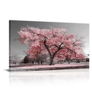 Visual Art Decor Pink Tree Canvas Wall And Gray Pr.... Fixed Price $56.79.