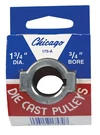 Chicago Die Cast 1-3/4 In. X Zinc Single V-grooved Pulley. Fixed Price $9.96.